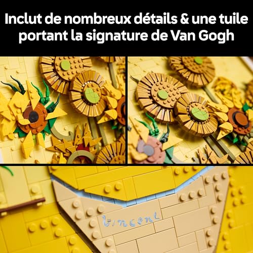 Lego Vincent Van Gogh ? Les Tournesols 31215 Lego La Boite - vue 4
