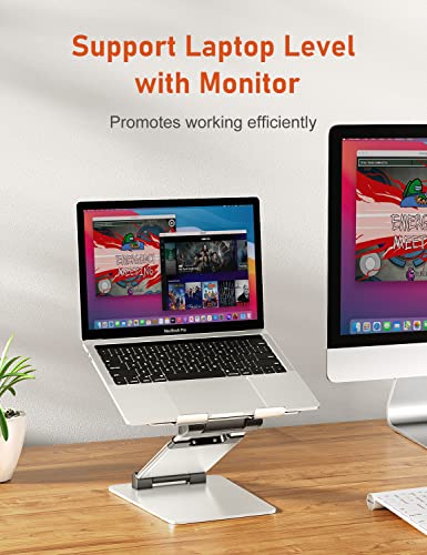 Ergonomic-Laptop-Stand-for-Desk-Sit-to-Stand-Laptop-Riser-Adjustable-Height-up-to-21-Standing-Computer-Stand-Promote-Healthy-Posture-Compatible-with-MacBook-Air-Pro-All-Laptops-10-17-Silver