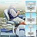 CLLOMAGY Boat Seat Base Mount Boat Seat Pedestal Base Mount Plate for 3/4