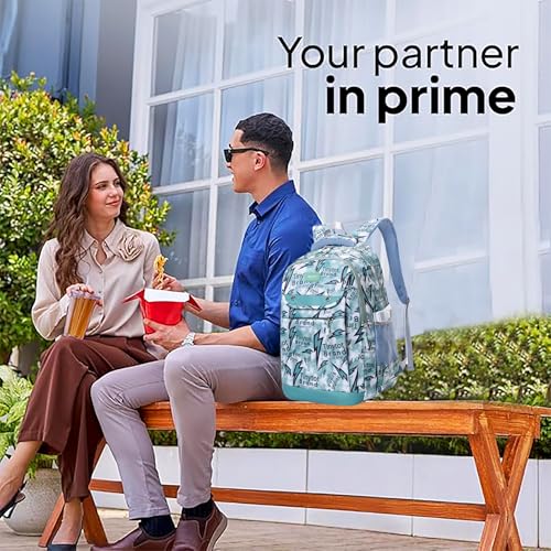 Image of Tinytot 30 Litre Waterproof School Backpack Bags for Women - Large 19 Inch Laptop Bag for Boys &Girls 12+ Years, College Bag for Girls and Boys, Men, Women - Ideal for Office, Travel, School, College