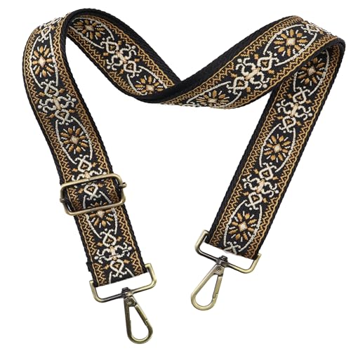 LEMEDE Purse Strap Replacement Crossbody Wide Shoulder Strap Adjustable Canvas Straps Handbag Strap Replacement Belts