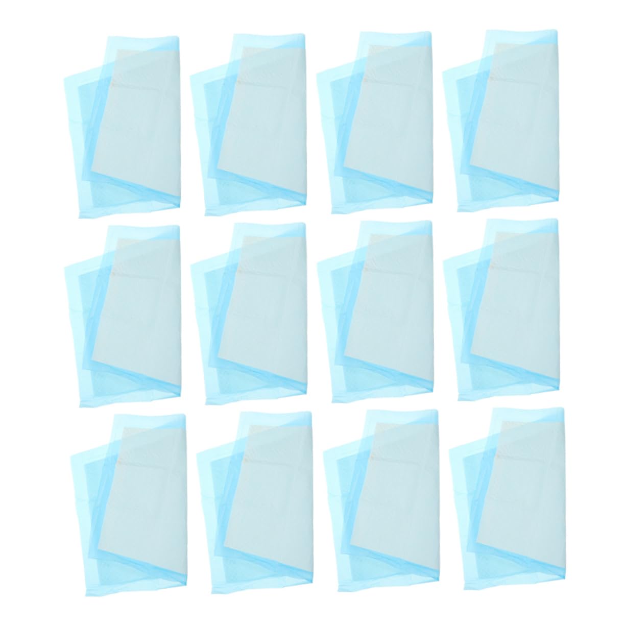 Toyvian 100pezzi Tappetini Assorbenti Per Domestici Traversine Ultra Assorbenti e Impermeabili Per Per Addestramento Indoor e Facile