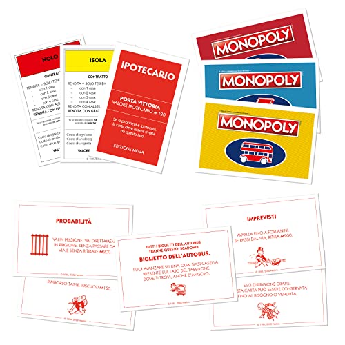 Winning Moves Monopoly Mega Milano - Jeux de société, Jeux de société pour Adultes, Jeux de société pour Enfants, Jeux de société pour 2, 2 à 6 Personnes, âge 8+ – Image 5