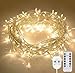 Produktbild KooPower 100LED USB-Strom-Betriebene Lichterketten mit Fernbedienung Zeitschaltuhr, 8 Modi-Dimmbar Warmweißes Timer Licht für Hochzeit,Party,Festival,Küche, Heimwerken,DIY,Weihnachten