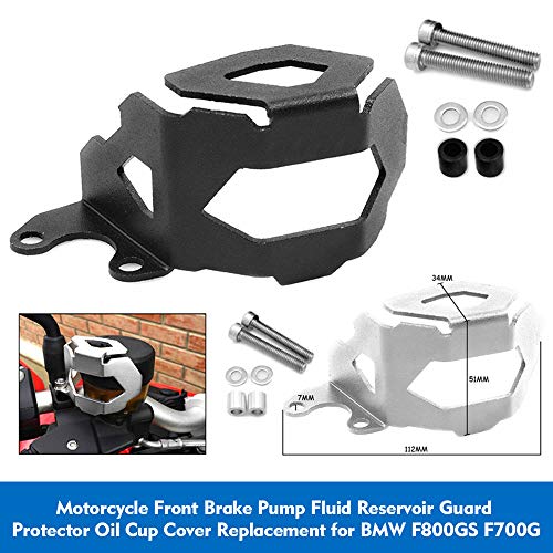 Sangmei Proteção do reservatório do reservatório de óleo da bomba do freio dianteiro da motocicleta