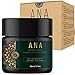 Natur Bio günstig Kaufen-BIO Augenpflege mit Aloe Vera - Anti-Aging Augencreme gegen Falten und Augenringe - Hyaluronsäure -Belebendes Anti-Aging für Männer und Frauen - 50ml - ANA Naturkosmetik -Eye Cream Made in Germany