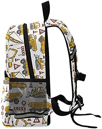 Toddlers Backpack Kids Truck Childish Bookbag for Boys Girls 3-6 Years Preschool Kindergarten Cute Mini Bags with Safety Leash Daypack