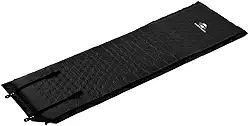 Guepardo, Colchonete Autoinflável Solteiro Smart Compacto, Poliéster 190T PVC, 183 x 60 x 3cm, Camping, Praticidade e Conforto, Preto