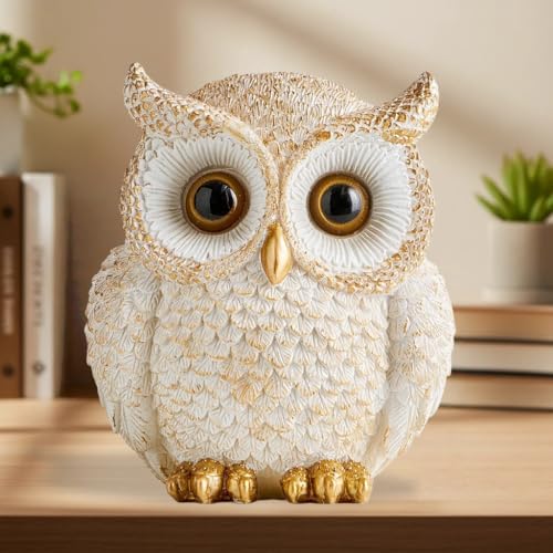 Estatua de Búho para Decoración de Hogar