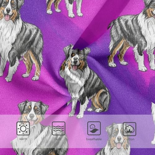 Joisal Abstract Cute Dogs Purple Toddler Underwear Floral 2t Cotton Little Girl Panties Print Briefs Underpants3