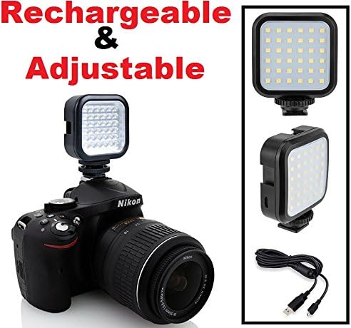 Miniatura 8 de Kit de luz LED con kit de batería para Nikon Coolpix B500 L340 L840 P900 B700