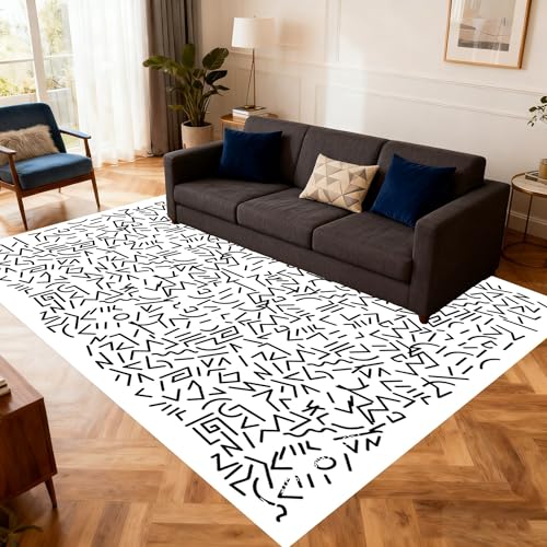Organic Modern White Black