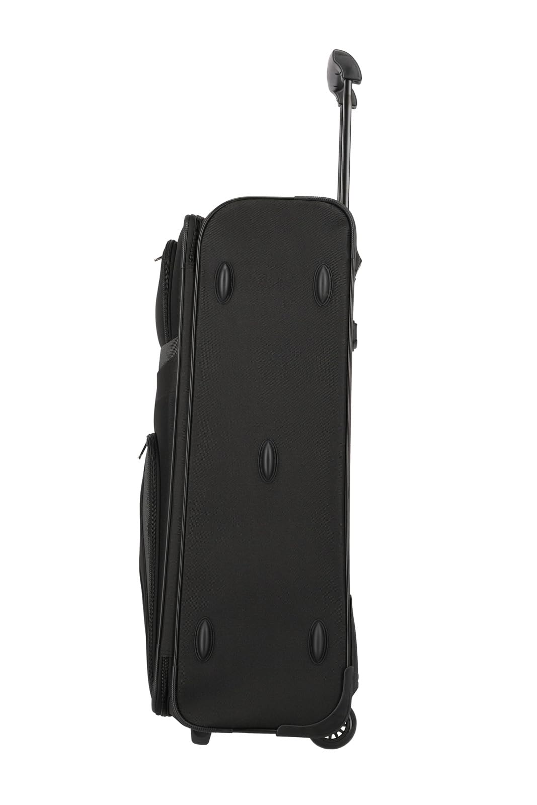 paklite Valigia da viaggio con 2 ruote, grande valigia con rotelle, ORLANDO, trolley classico in softshell dal design senza tempo, 73 cm, 80 L