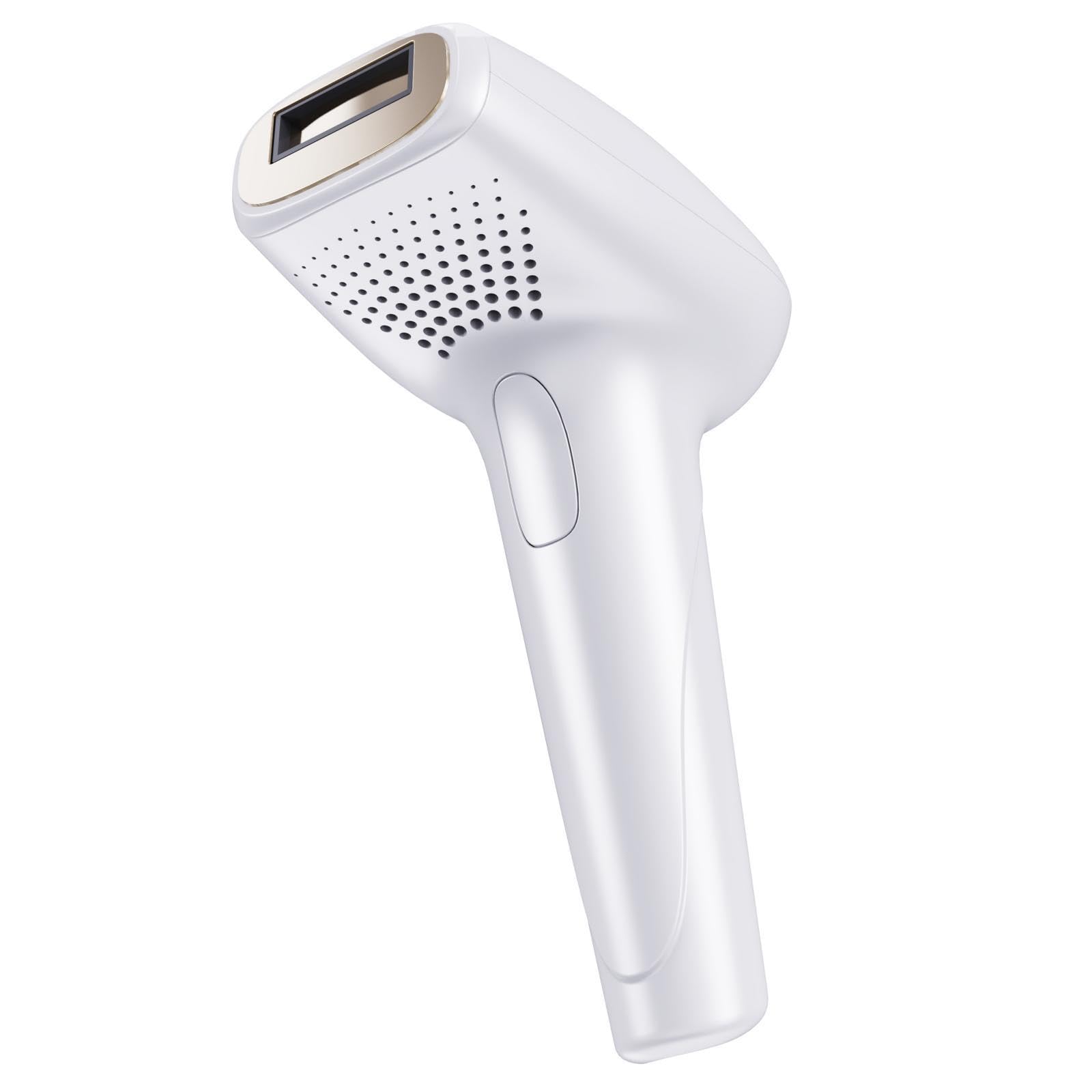 Dispositivo di Rimozione dei Epilatore Portatile Ghiaccio Manuale Automatico Regolabile per Donna Uomo Adatto a Viso Ascelle Zona Bikini Braccia
