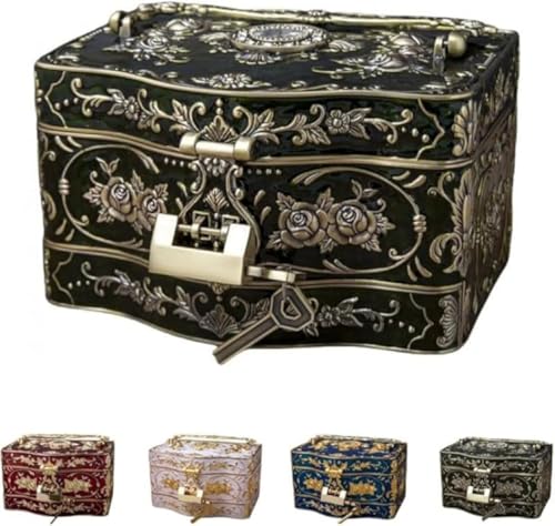 AOBOPO�A���e�B�[�N���󔠌^�W���G���[�{�b�N�X ���ϋ��t���������[�{�b�N�X �W���G���[�|�[�`�@�\�t����Δ� ���C�N�p�i�����ɍœK �q�����l���p �a�������w���ƌ����j���Ƀs�b�^�� �N���X�}�X�o�����^�C���f�[��̓��L�O�����蕨