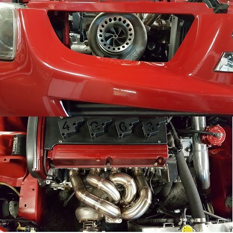 Strictly Modified Mitsubishi Evo 8 9 T3 Front Facing Exhaust Manifold 4G63