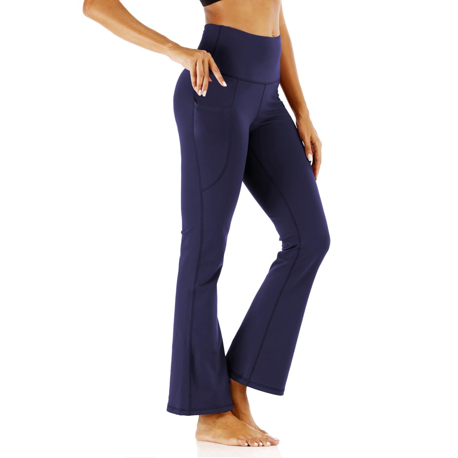Pantaloni Yoga TownCat Donna - Vita Alta, Tasche, Modale | Per Allenamento, Corsa, Casual - Foto 11