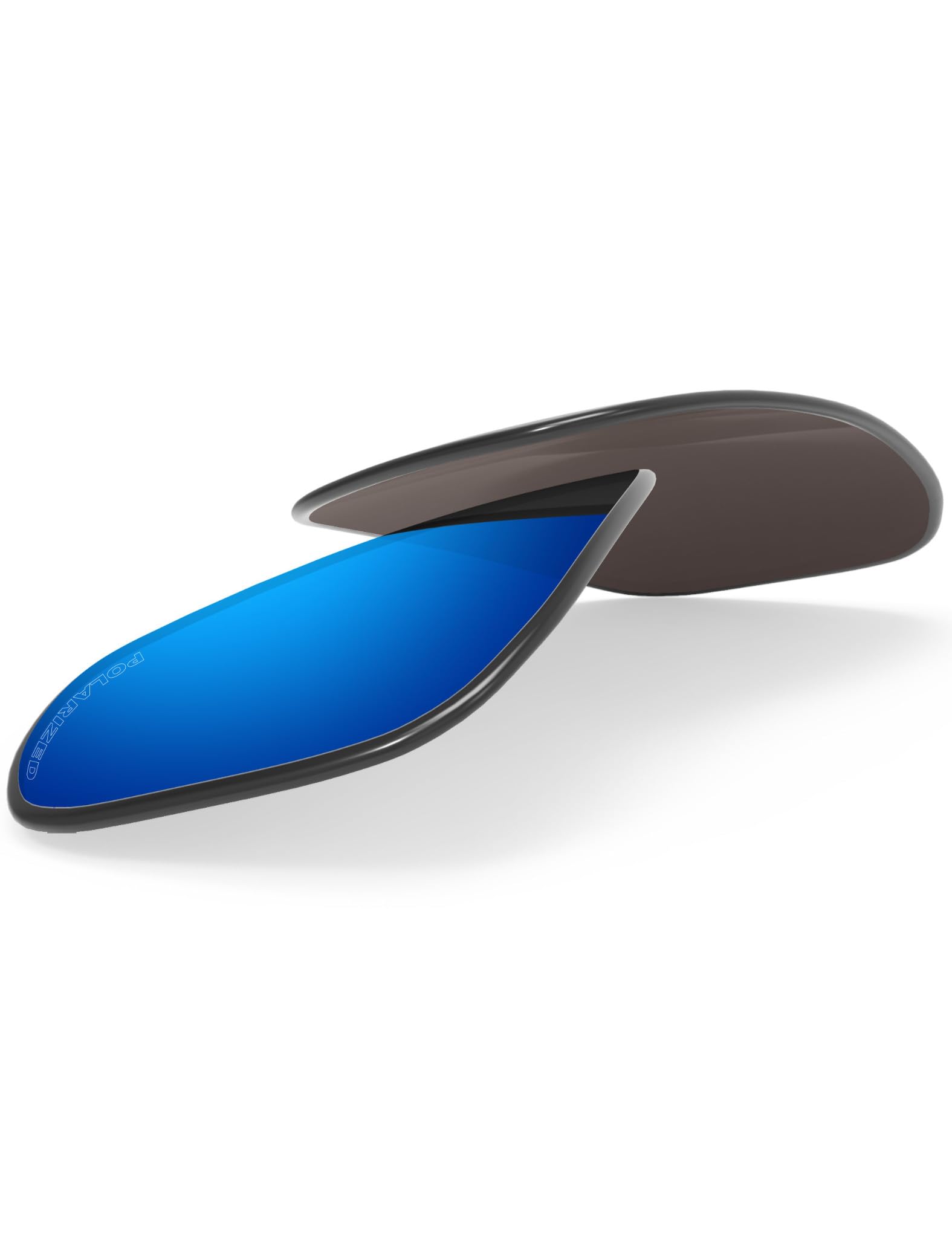 BlazerBuck Anti-salz Polarisierte Ersatzgläser für Oakley Fives Squared - Eisblau