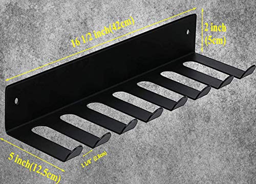 Alvade Storage Rack 9 Prong Storage Rack for Fitness Bands,Straps,Jump Ropes, Foam Rollers - Thumbnail 2