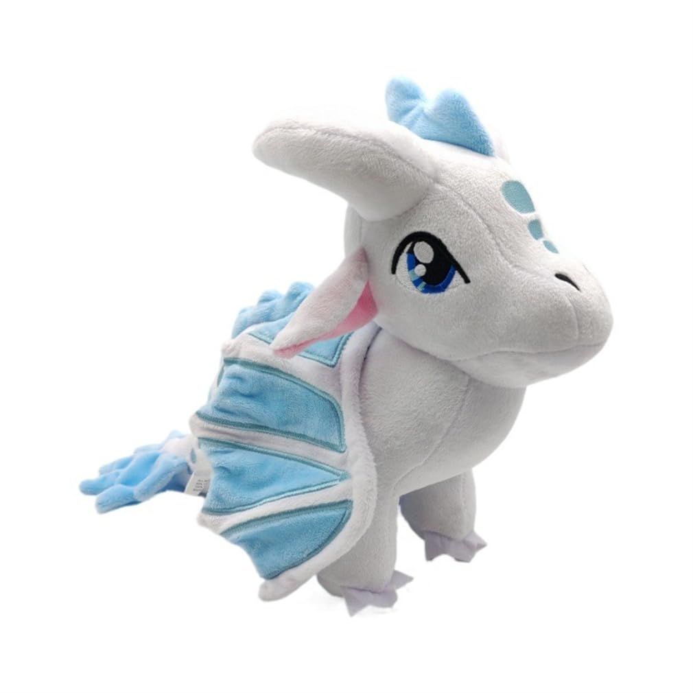 EASELR Wings of Fire Dragon Plush Toy Rainwing Dragon Stuffed Animals Pterosaur Plush Flying Dragon Pillow Plushies Gifts for Fans Kids Boys Girls (
