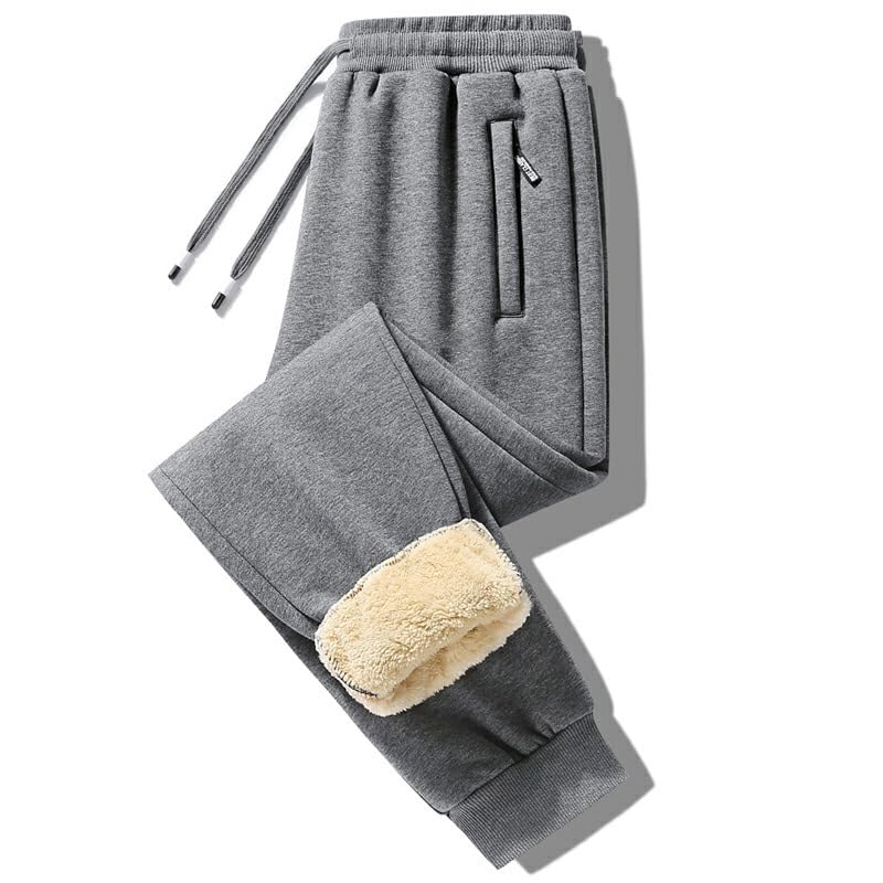 [koulaya] 防寒ズボン メンズ 裏起毛 イージーパンツ 裏ボア フリース付き 暖かい 中綿 スウェットパンツメンズイージーパンツ 暖パン カジュアルズボンス 大きいサイズ 調整紐 厚手 防風 防水 普段着 登山 アウトドア ルームウェア