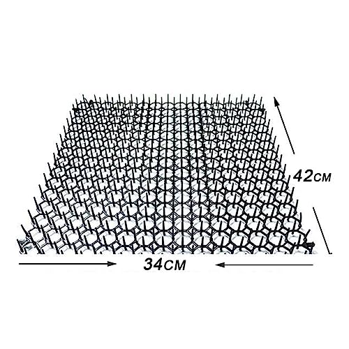 Image of Cat Scat Mat Cat Repellent with PP Spikes 34x42cm Black for Keeping Cat Away