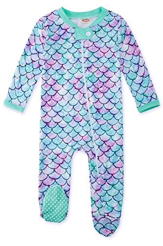 Image of UNIFACO Baby Girls Boys Footed Pajamas One-Piece Sleeper Snug Fit Sleep and Play Zip Front Footie Romper 0-12 Month