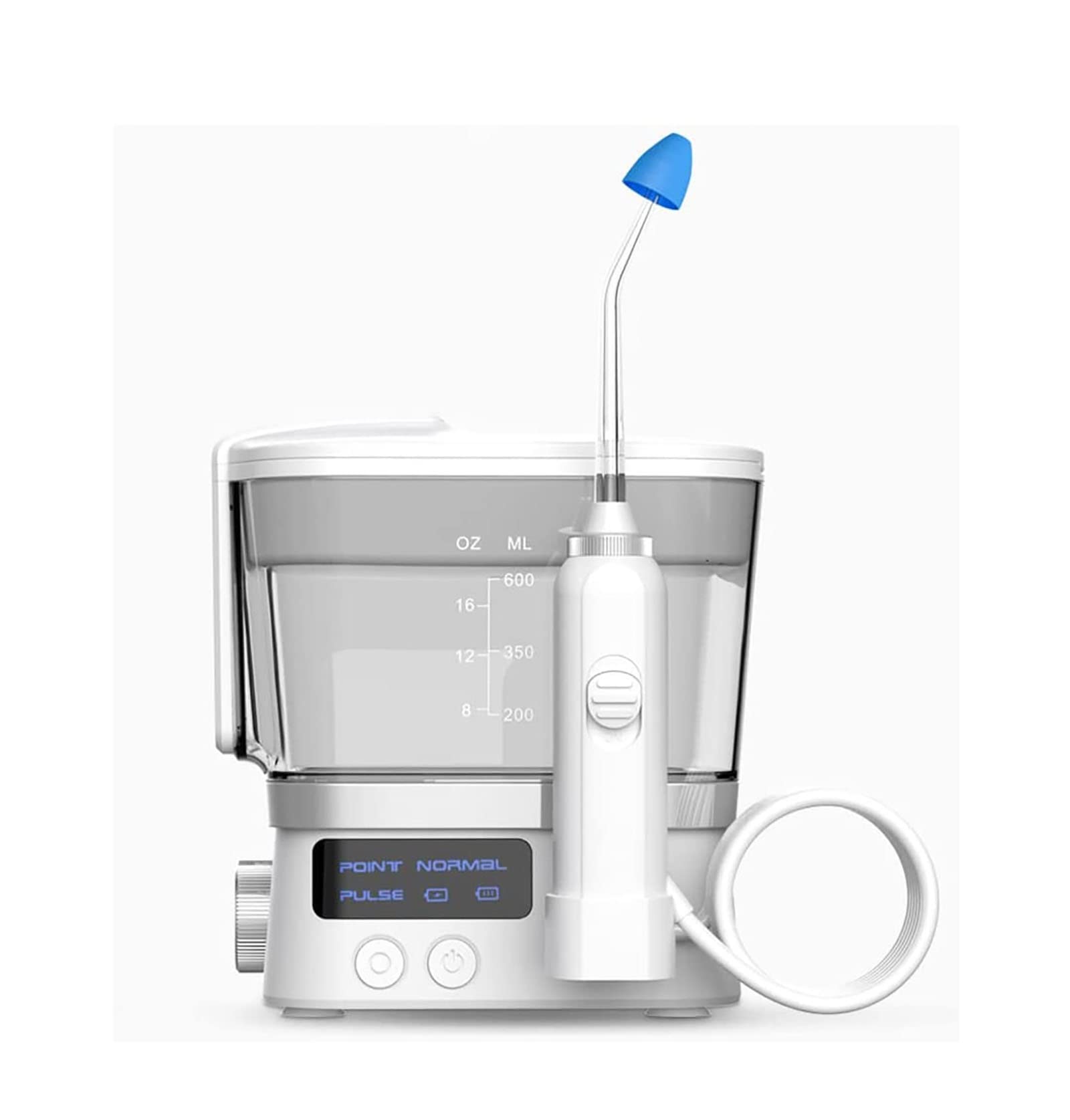 CEEBUS Sistema De Irrigación De Senos Nasales Eléctrico, Irrigador Nasal Portátil, Tres Modos Y 10 Niveles De Presión De Agua Ajustable, Tanque De Agua Extraíble, para Senos Paranasales