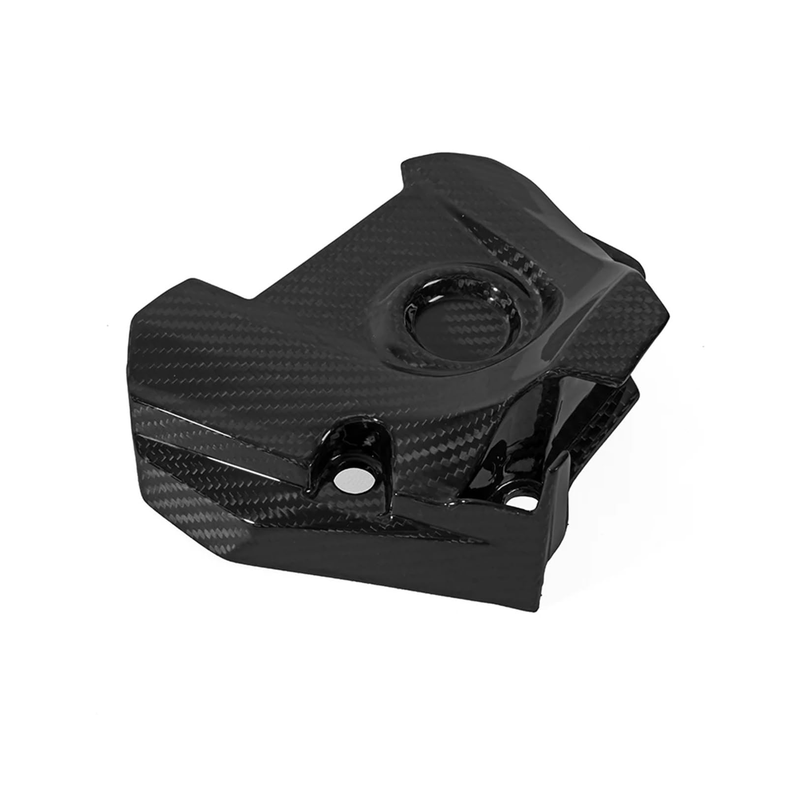 Moto Pignone Protezione Copertura della carenatura catena del pignone motore in fibra di carbonio per moto adatta per YAMAHA MT09 FZ09 Tracer 900 2013-2019