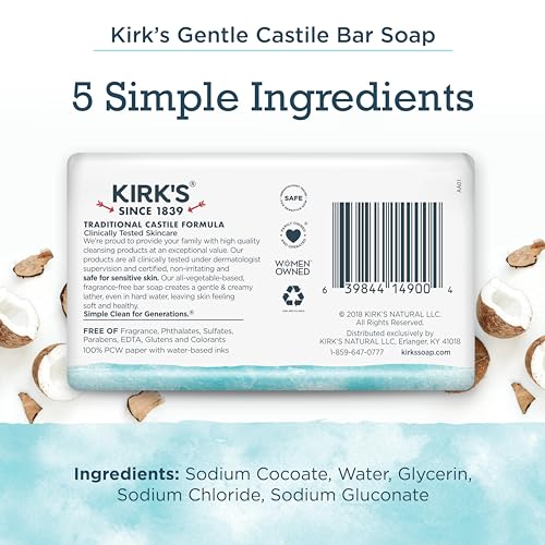 Kirk'S 056556-4 Castile Bar Soap For Men thumb #1