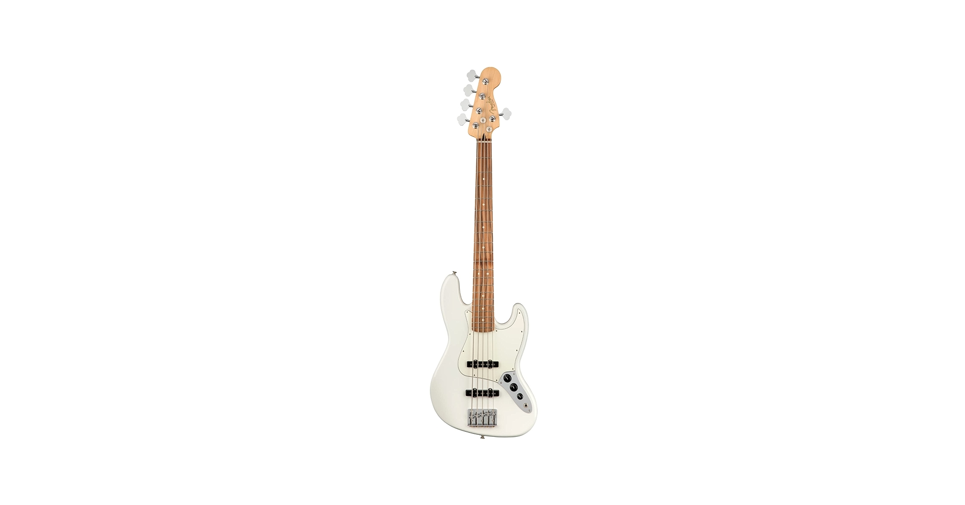 (値下げ)フェンダー Player Jazz Bass Fletless Fender Player Fretless Jazz Bass - Polar White with Pau