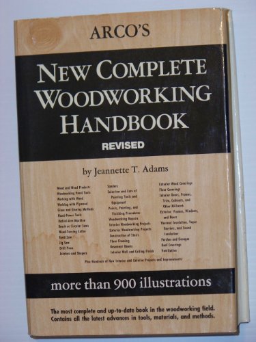 Arco's New Complete Woodworking Handbook B000IOIPIW Book Cover