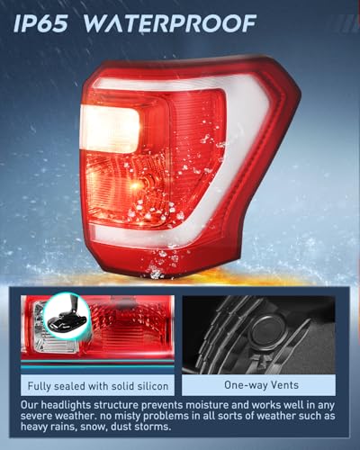 Image of Nilight Taillight Assembly for 2018-2021 Ford Expedition Passenger Side