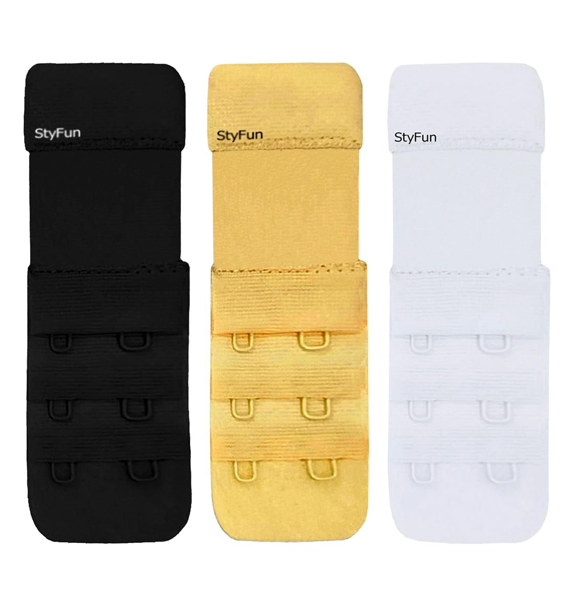 women bra hook extender 2 hook 3 eye elastic band ladies bra extensions combo for girls save your bra band length