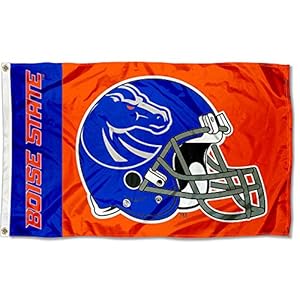 Boise State Large Football Helmet 3×5 College Flag