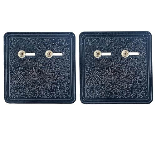 Wrestling Belt Display Wall Mount Hanger Black Leather Heavy-Duty Universal Belts Multiple Display 2 Pcs