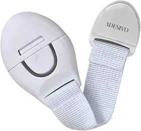 Kit 5 Travas para Segurança de Bebês | Ideal para Gavetas, Portas e Armários | Evite Acidentes Domésticos
