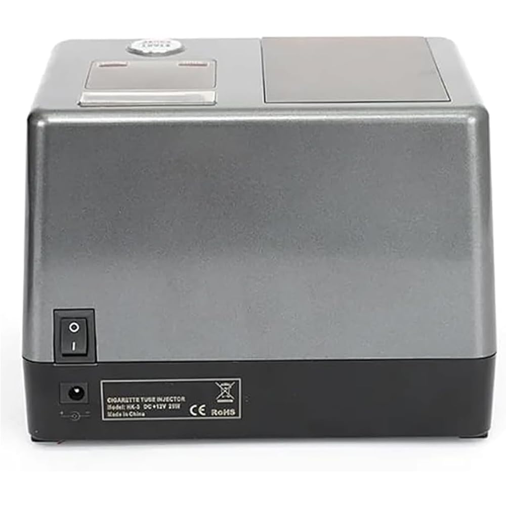 Maszyny do skręcania papierosów. Automatyczna maszyna do nabijania papierosów elektrycznych z ekranem LCD i tacką, pogłębione koryto(6.5mm Tube)