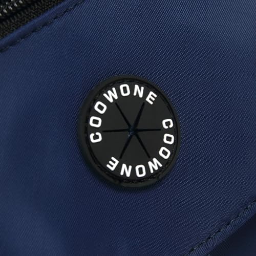 COOWONE wasserdichte Hundeleckerli-Tasche, Hundespaziergang Tasche, Leckerli-Tasche für Hunde, Hundetasche mit Poop Bag Dispenser, Crossbody Bag für Hundetraining