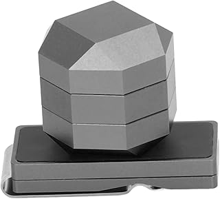 Universal Aluminum Cue Chalk Holder Clip Octagon 3 Layers Billiard Pool Cue Chalk Box Holder Billiard Accessories