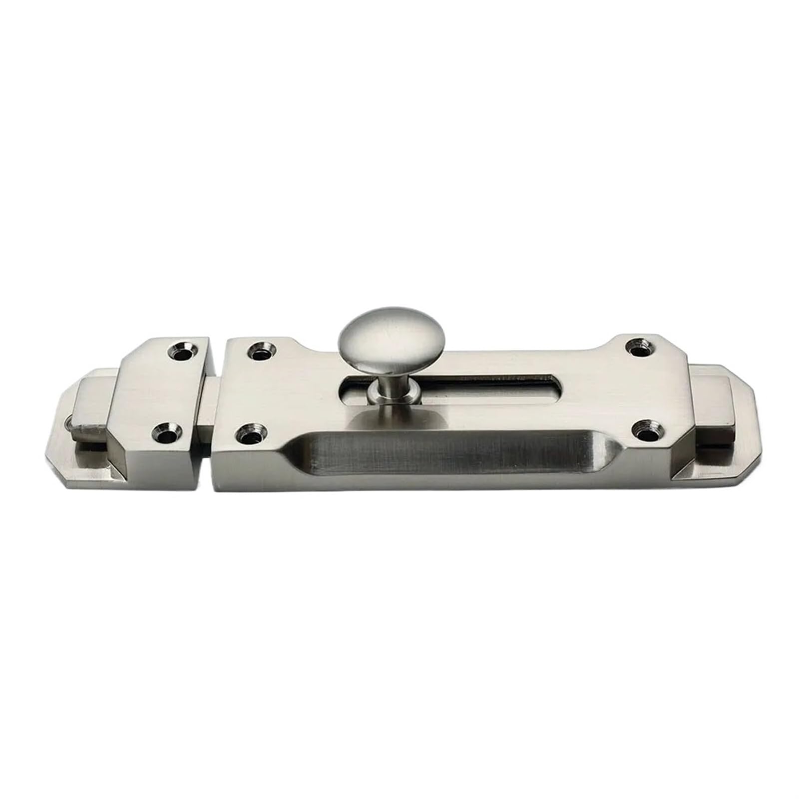 Targette de Porte 2Pcs 3/4inch Door Latch Lock Slide Bolt Sliding Window Security Hardware For Gate Safety Toilet Buckles(4inch)