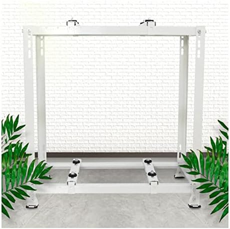 Outdoor Air Conditioner Mounting BracketUniversal AC Bracket Heat Pump Base - Air Conditioner Support Bracket, 1-5P Double Levels Floor Stand for Mini Split Conditioner Units