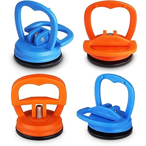 GANGZHIBAO 4pcs Heavy Duty Suction Cups- Dent Puller Suction Cup Repair Tool for iMac,Computer，MacBook，iPhone,LCD Screen Remove Opening Tool for Dent Puller Remover for Car Dent Repair Cover