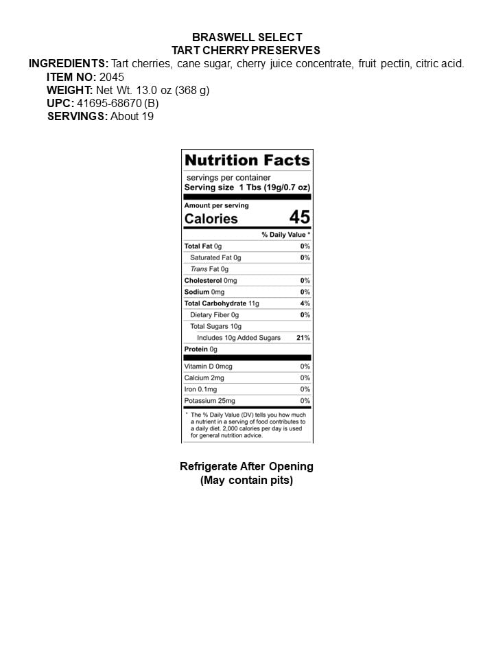 Miniatura 2 de Braswell's Seleccionar conservas de cereza ácida