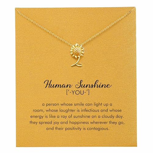 RZKING Golden Necklace for Women, Dainty Butterfly Heart Bow Rose Necklace, Gifts for Best Friend Sister Mom Girlfriend, Graduation Chritmas Birthday Anniversary Thank You Gifts