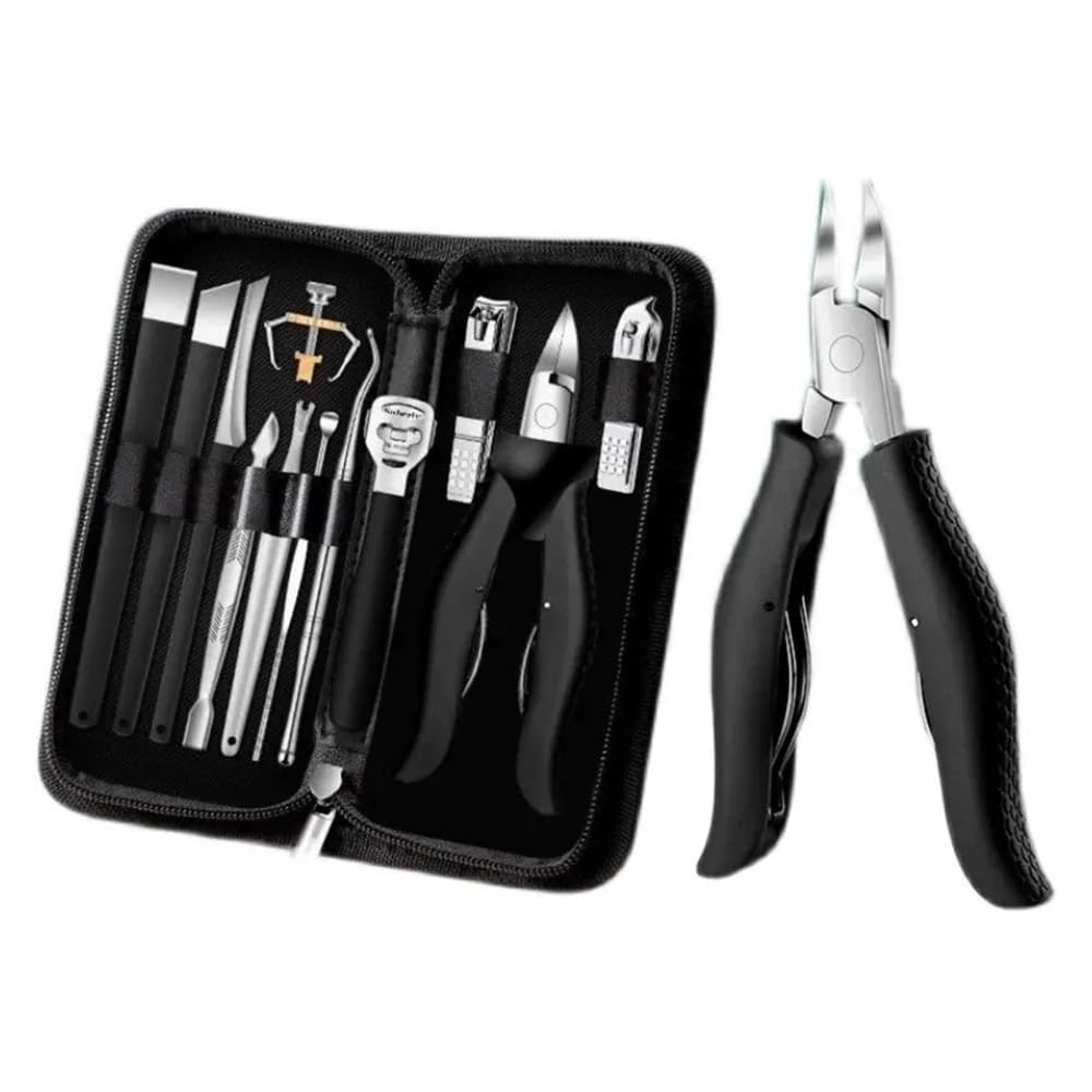 Set tagliaunghie Set tagliaunghie, Strumenti for pedicure, Tagliaunghie for la casa, Tagliaunghie portatili, Forbici di alta qualità, Strumenti for pedicure sulla pelle morta forbici per unghie maschi
