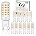 Tailcas G9 Led Lampe, 12er G9 Led Warmweiß 3000K 500LM 5W Ersatz 50W Halogenlampen, AC/DC 220-240V Led Lampen, Led Leuchtmittel Kein Flackern Nicht Dimmbar für Wohnzimmer, Schlafzimmer, Küche G9 Lampen günstig Kaufen-Tailcas G9 Led Lampe, 12er G9 Led Warmweiß 3000K 500LM 5W Ersatz 50W Halogenlampen, AC/DC 220-240V Led Lampen, Led Leuchtmittel Kein Flackern Nicht Dimmbar für Wohnzimmer, Schlafzimmer, Küche