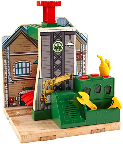 fisher price wooden train set