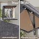 HEVOL Kletterwand Katzen, Katzen Kletterwand Set, Katze Wandelemente, 10-Teiliges Stabiler Katzenmöbel mit Hängebrücke, Katzenhängematte, Kratzsäulen und katzenhöhle für Schlafen Spielen Lounging
