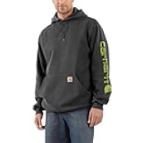 Men's Loose Fit Midweight Logo Sleeve Graphic Sweatshirt